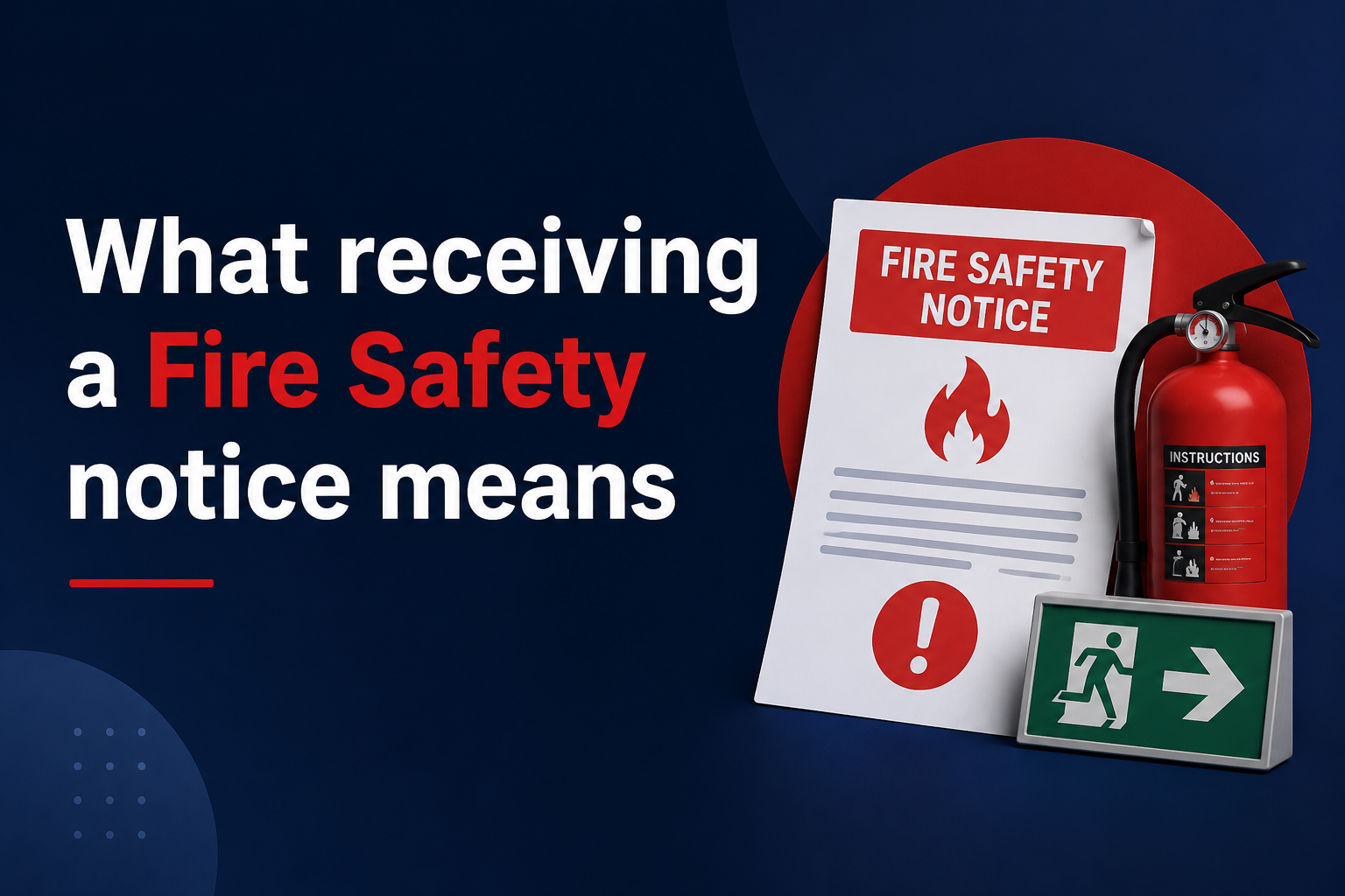 Fire Risk Notice What receiving a Fire Safety notice means